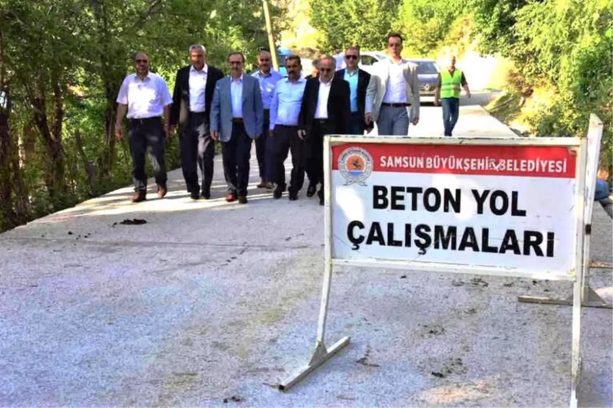 Başkan Şahin, Yol Çalışmalarını Yerinde İnceledi