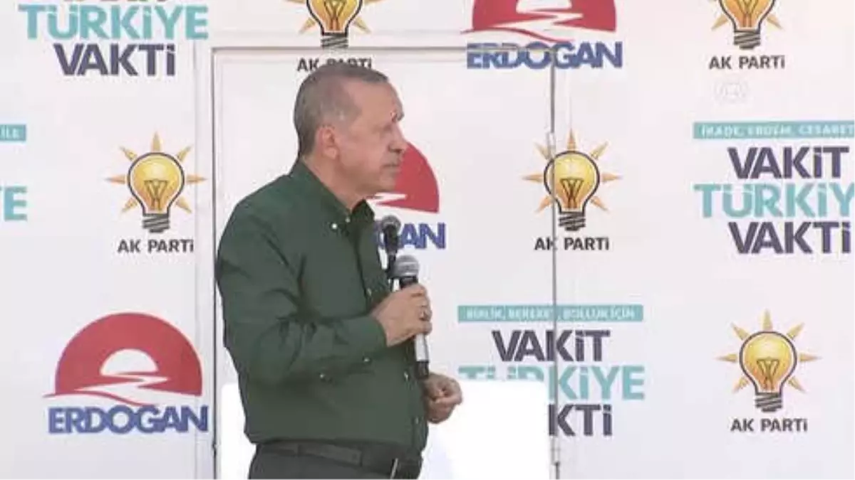 Cumhurbaşkanı Erdoğan: "24 Haziran\'da Mesele, Türkiye\'nin İstiklali ve İstikbali Meselesidir"