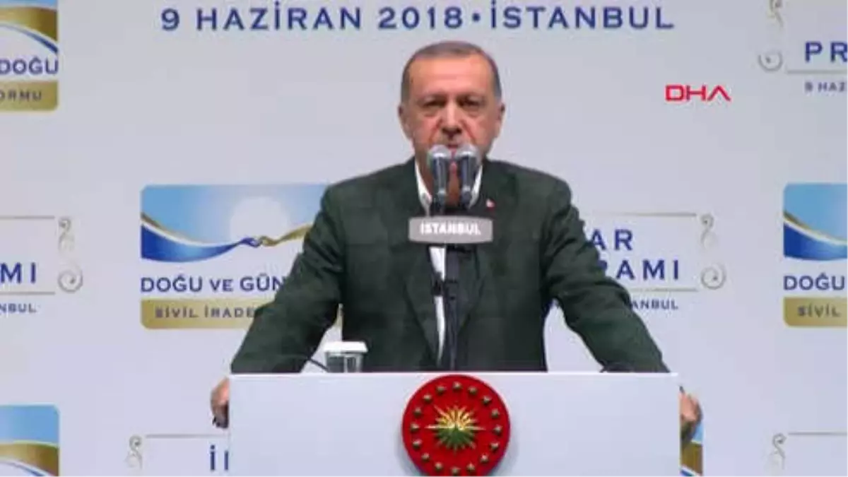 Cumhurbaşkanı Erdoğan İftar Programında Konuştu -1