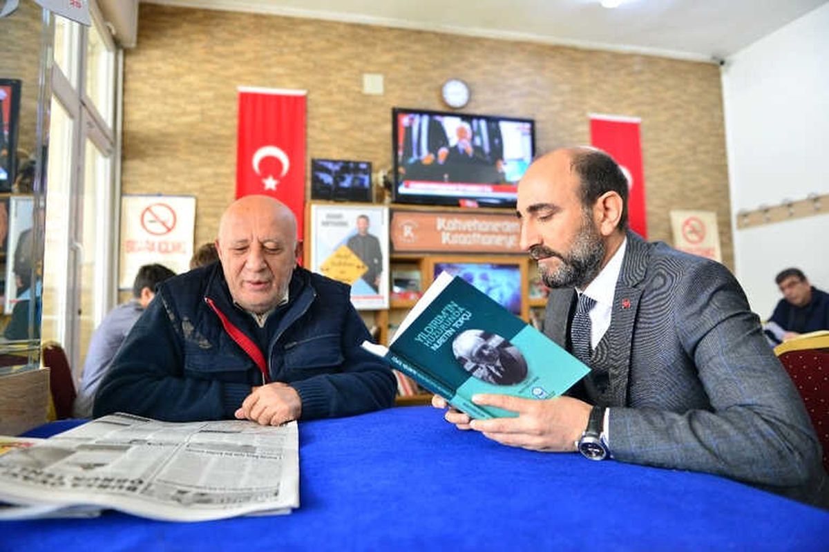 Yıldırım\'da Kahvehanelere 5 Bin Kitap