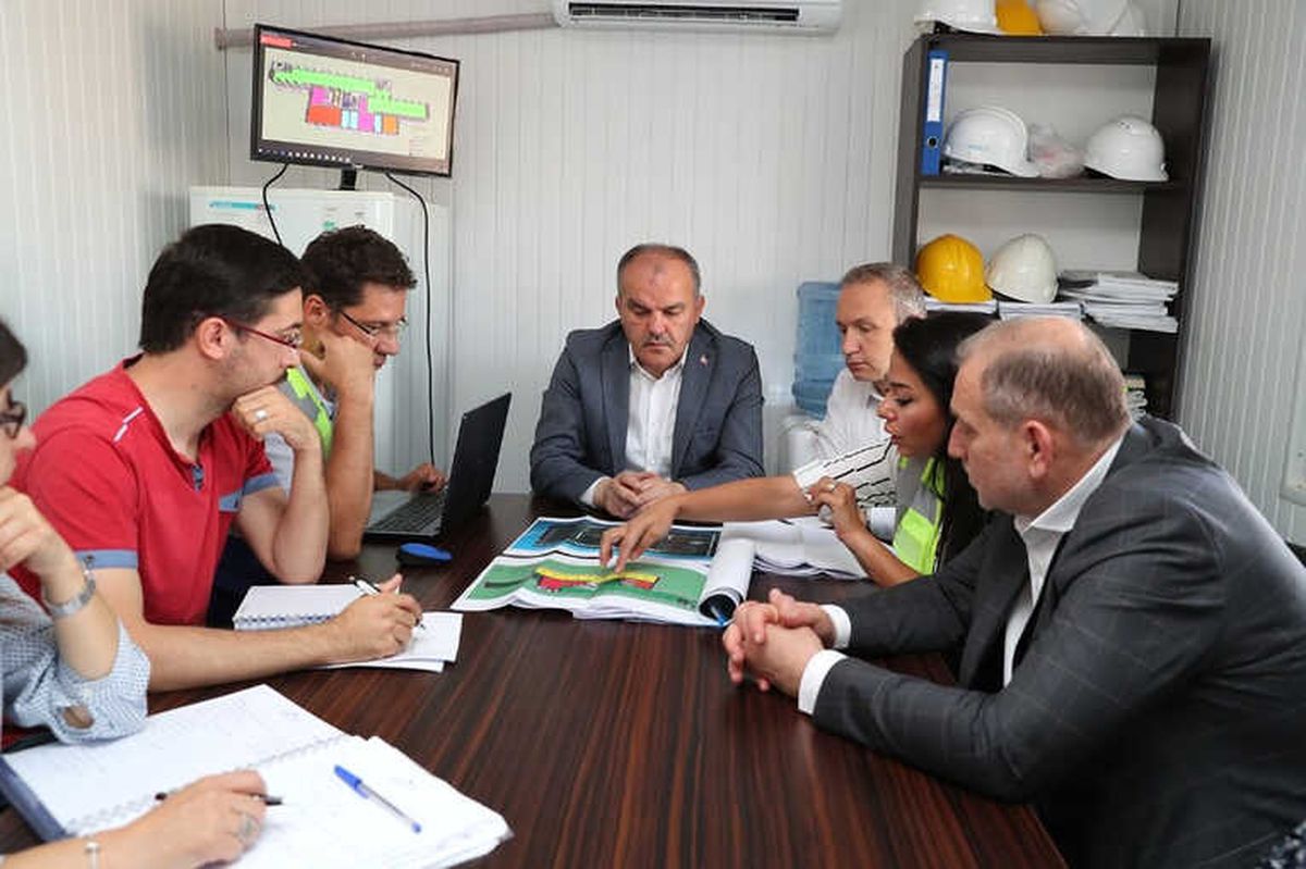 Aktepe Kültür Merkezi İnşaatı Devam Ediyor