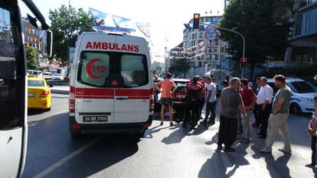 Beyoğlu\'nda Kaza: 1 Yaralı