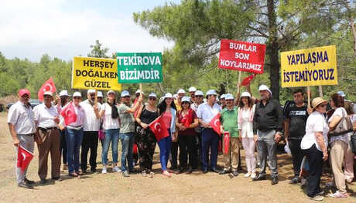 Çevrecilerden Kleopatra Koyu İçin Eylem
