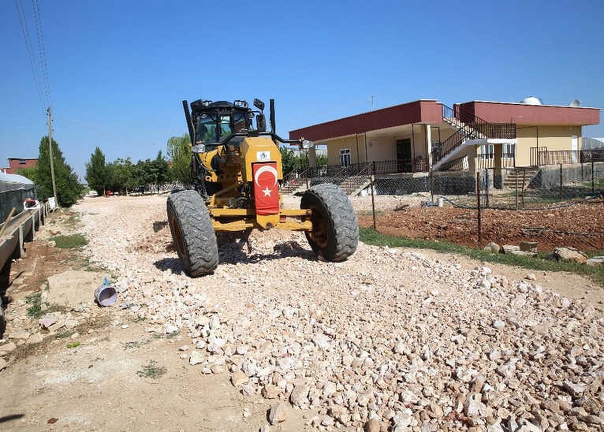 Haliliye Kırsalında Yol Yapım Çalışmları