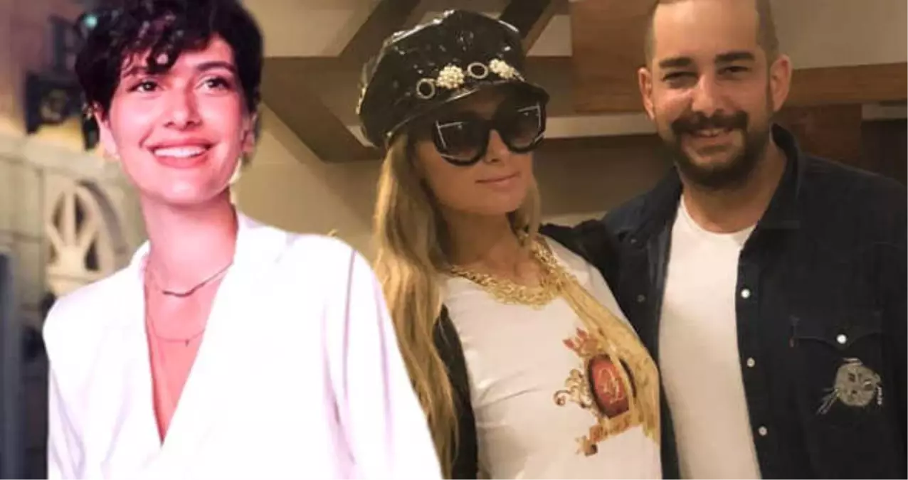 Paris Hilton\'la Tanışmak İçin Sıraya Giren Bergüzar Korel ve Enis Arıkan Tanınınca Utandı