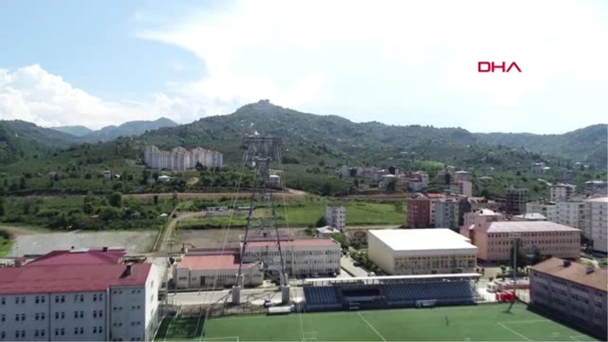 Trabzon Karadeniz\'in En Uzun Teleferik Hattı Tamamlandı Hd