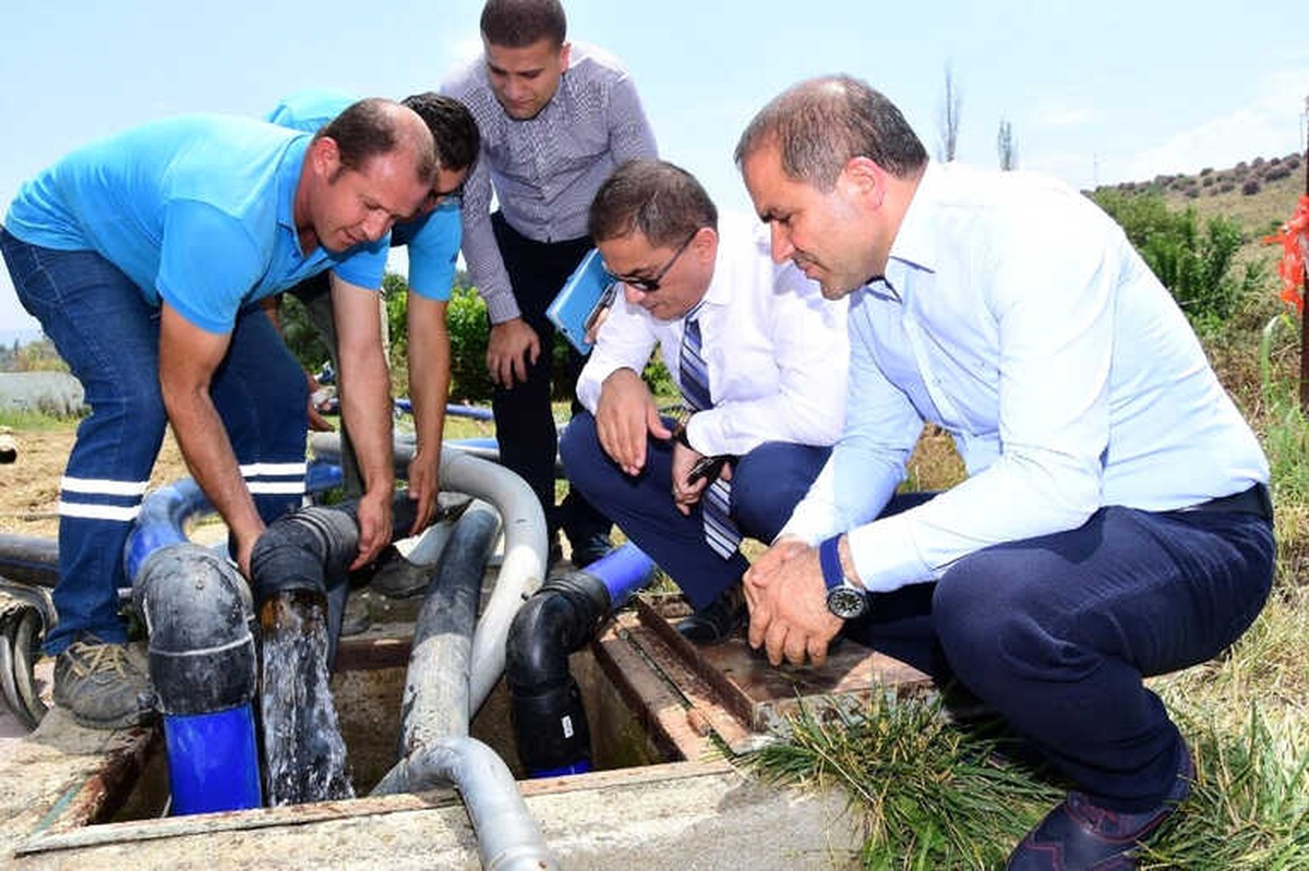 Alaşehir\'in İçme Suyuna Yakın Takip
