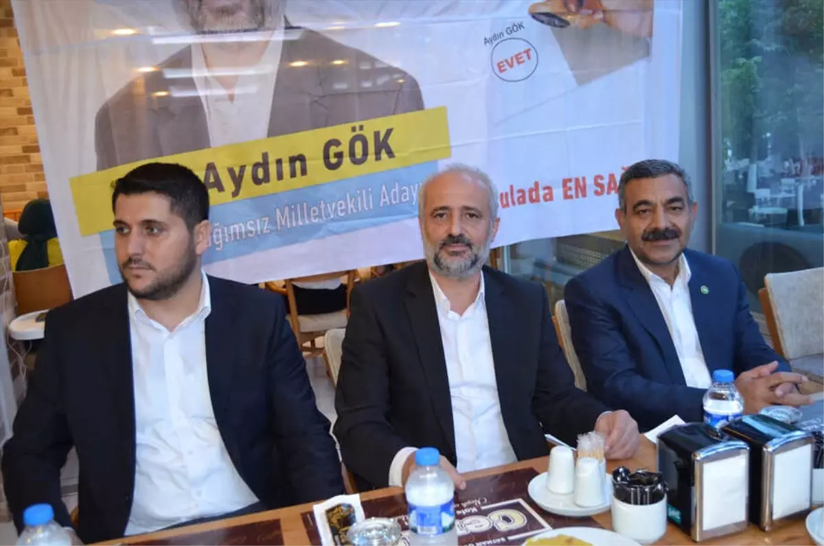 Bağımsız Milletvekili Adayı Aydın Gök İftar Verdi