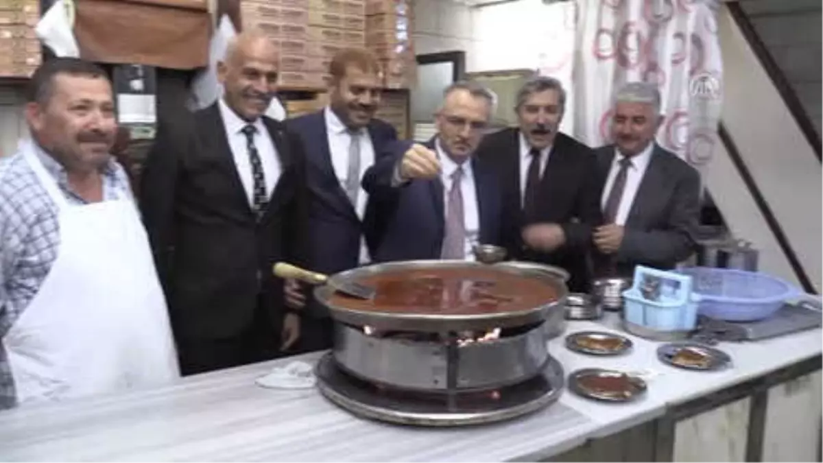 Bakan Ağbal\'dan Esnaf Ziyareti - Hatay