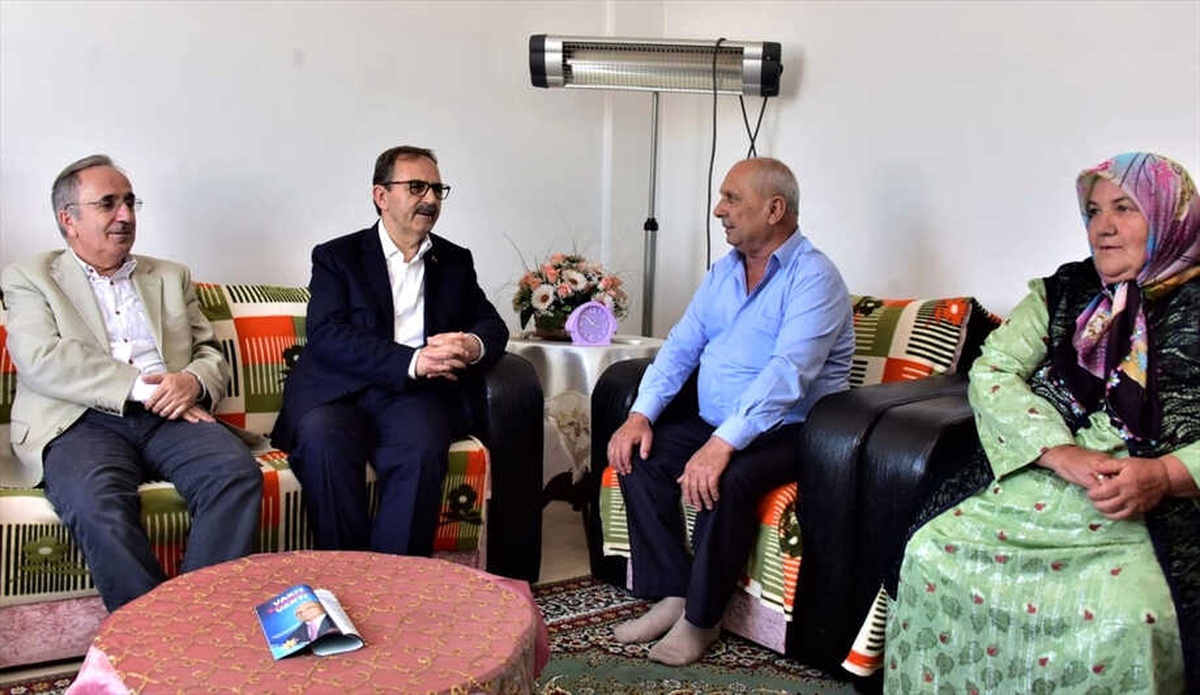 Başkan Şahin, Şehit Ailesini Ziyaret Etti