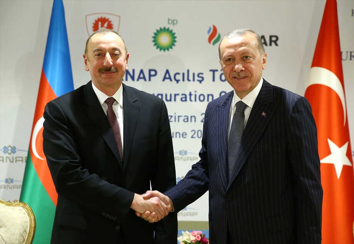 Cumhurbaşkanı Erdoğan, Aliyev ile Görüştü