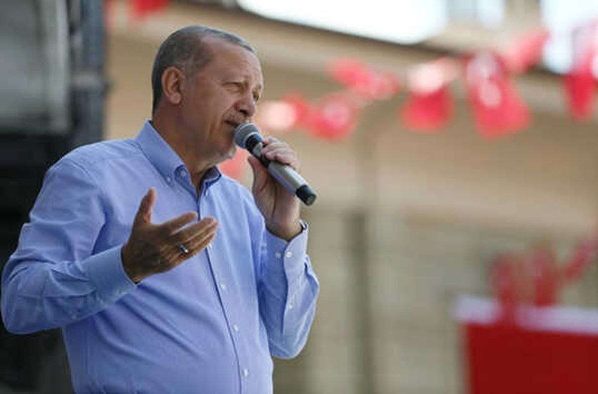 Erdoğan: İnce\'nin Diyarbakır Mitingine Katılanların Tamamına Yakını Hdp\'li
