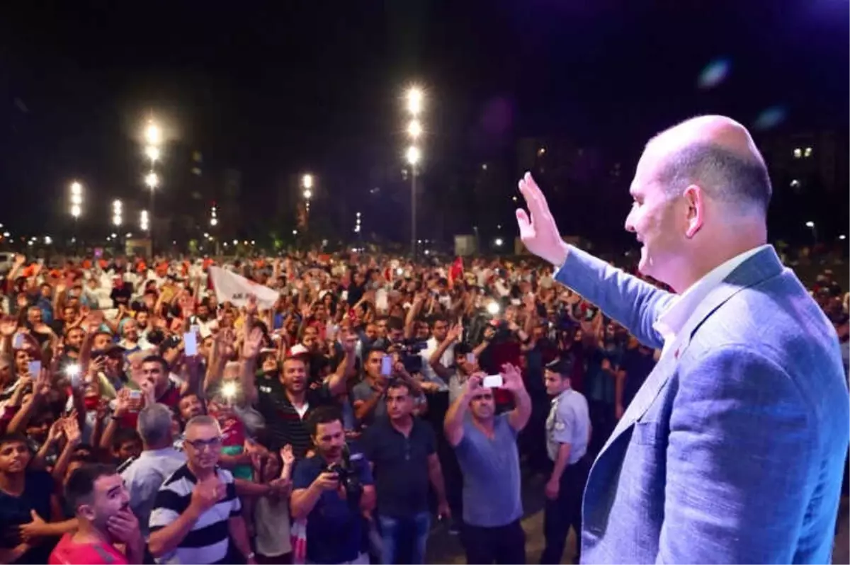 İçişleri Bakanı Süleyman Soylu: "3 Kelimeyi Bir Araya Getirip Konuşamayacaksın AK Parti\'ye İftira...