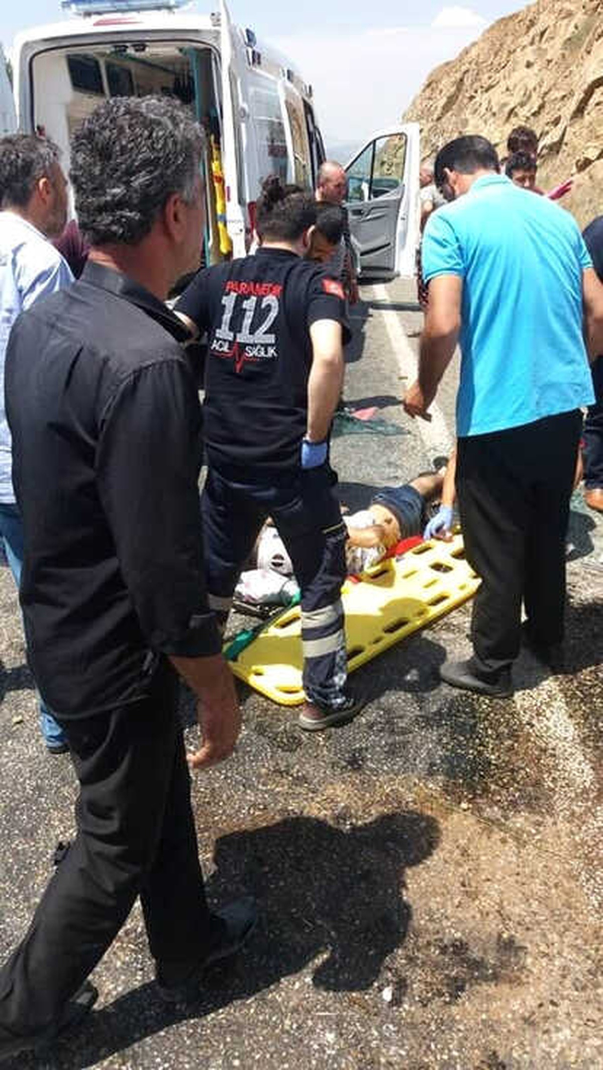 Lastiği Patlayan Otomobil Takla Attı: 2 Yaralı