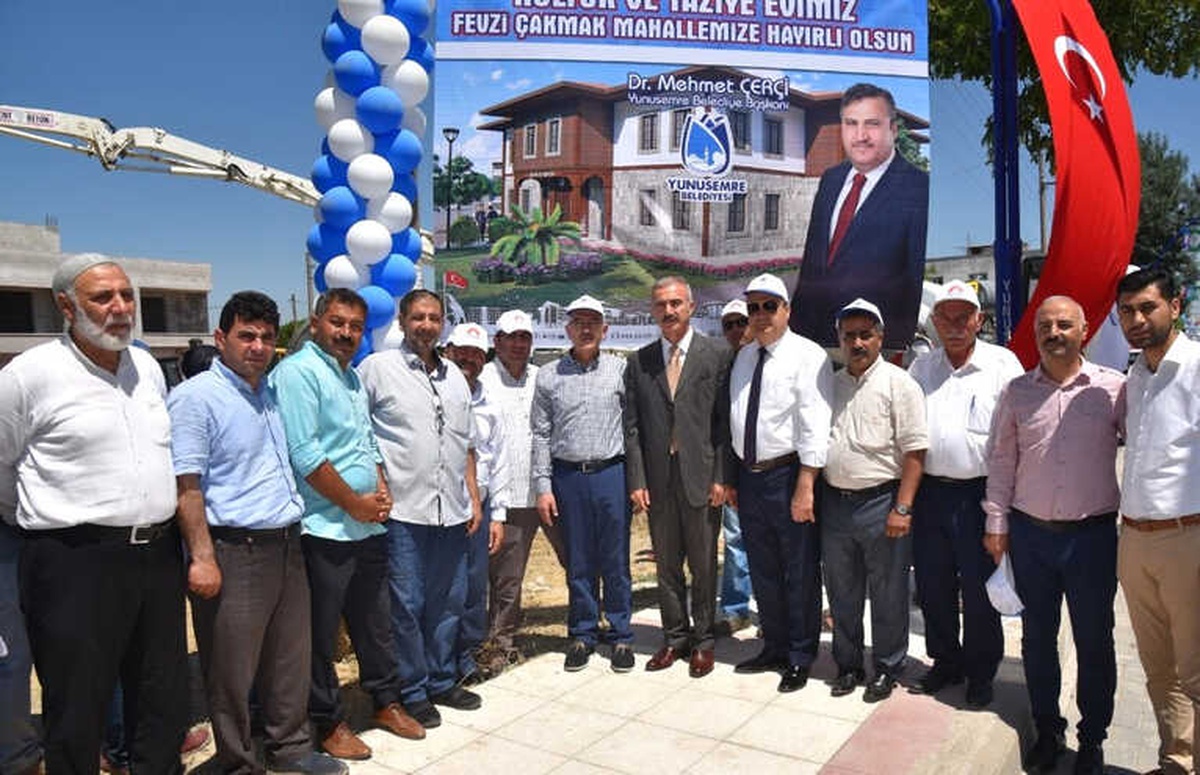 Mareşal Fevzi Çakmak Kültür ve Taziye Evi\'nin Temeli Atıldı