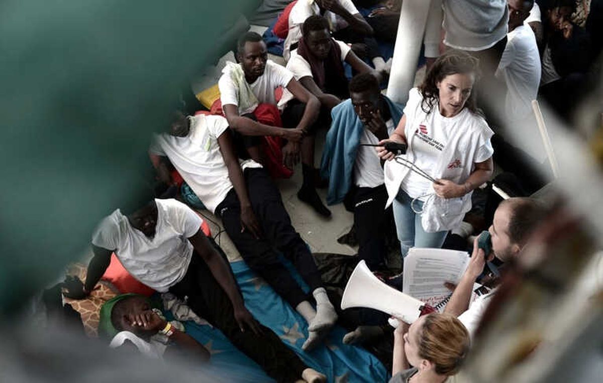 Msf: "Aquarius Kurtarma Gemisindeki 629 Kişi Derhal En Yakın Limana İndirilmeli"