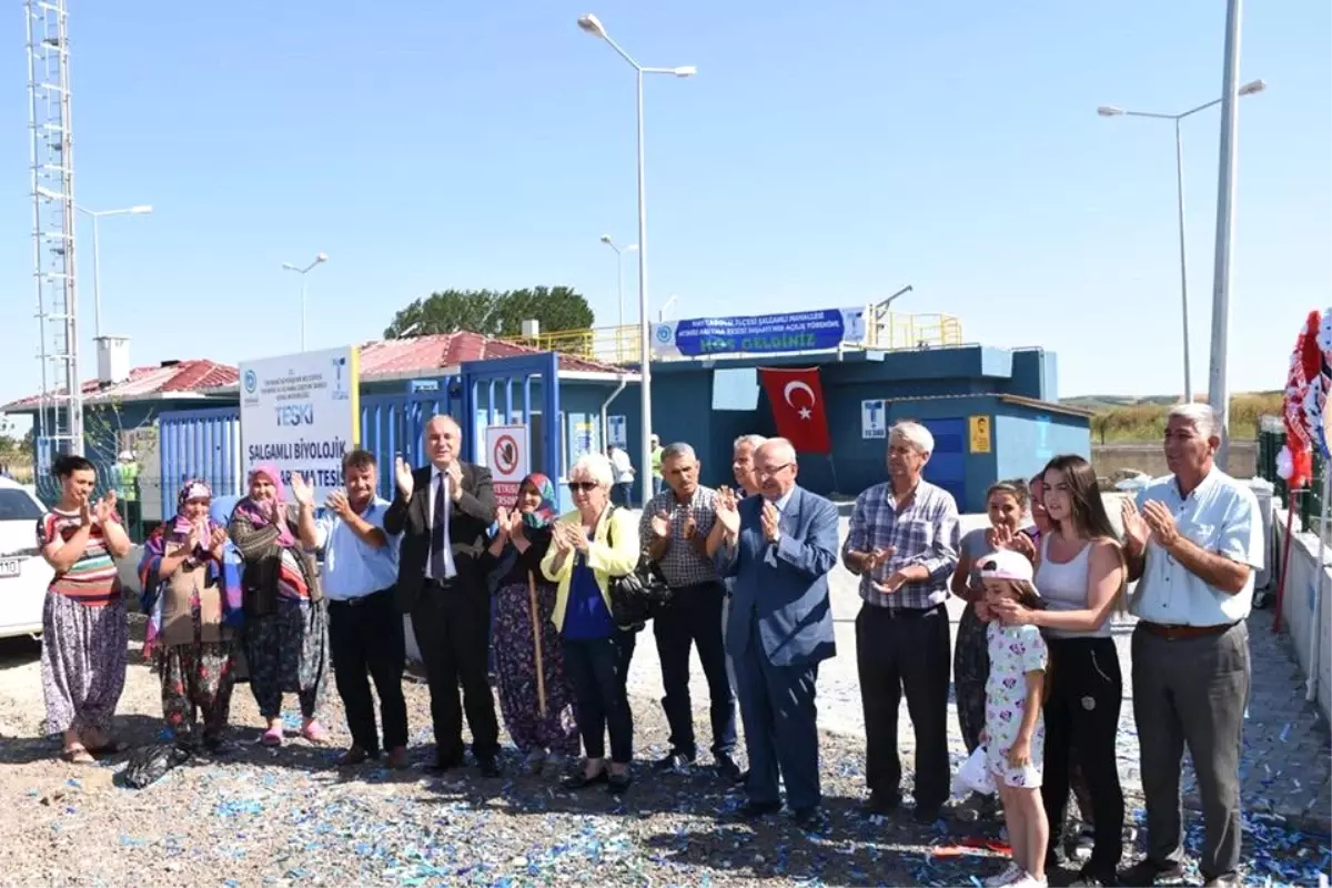 Şalgamlı Mahallesi\'nde Atıksu Arıtma Tesisi Törenle Hizmete Açıldı