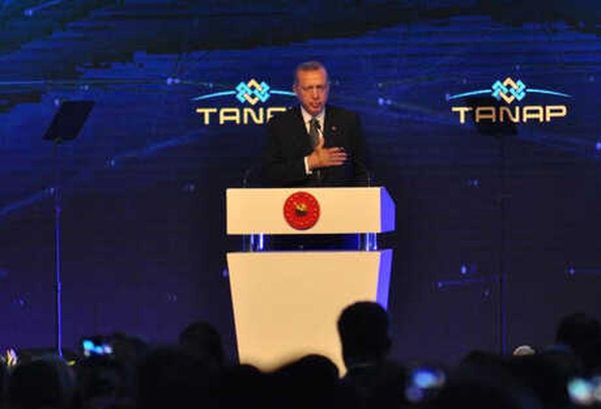 Trans Anadolu Doğalgaz Boru Hattı\'nın Açılışı Yapıldı