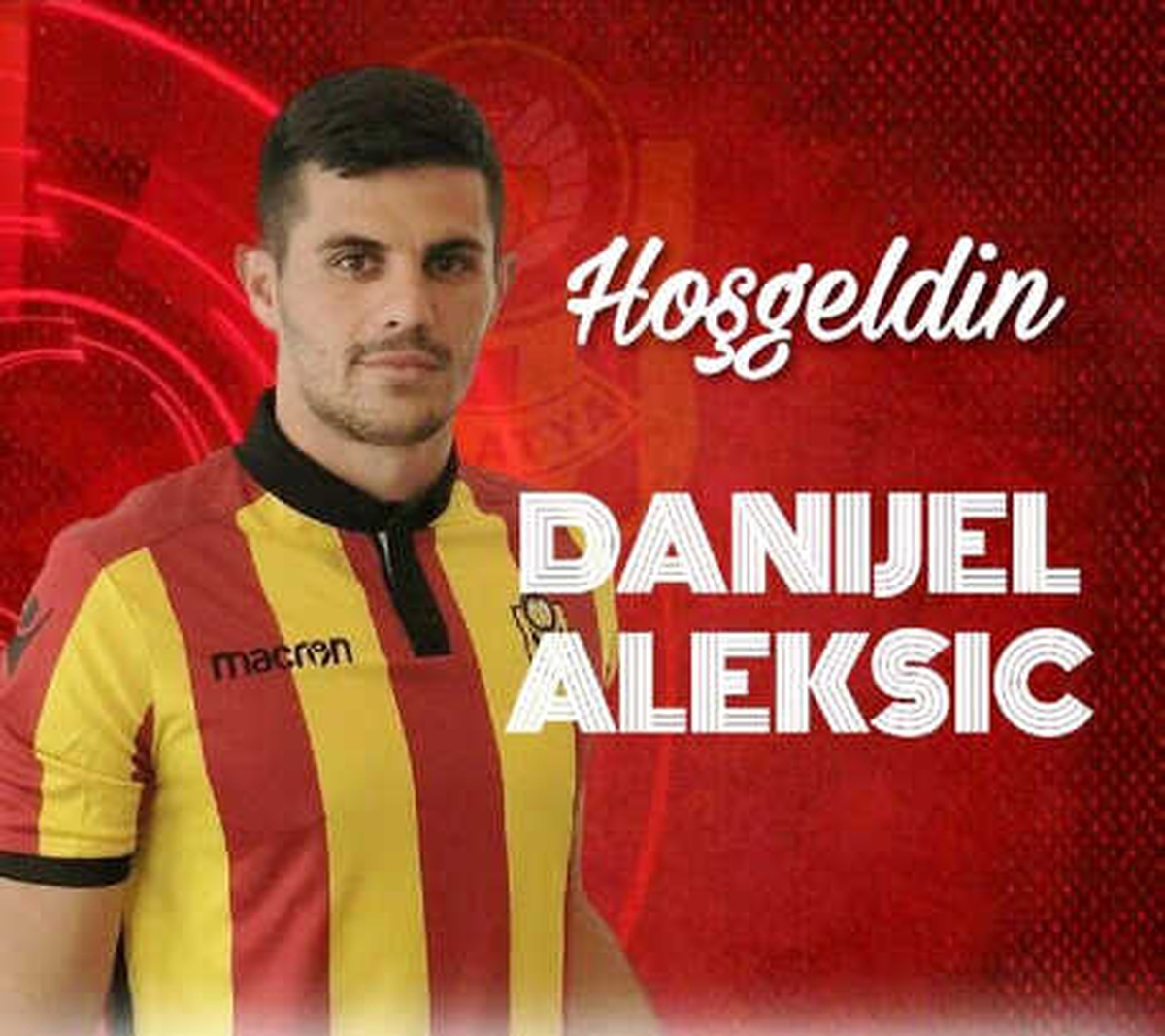 Yeni Malatyaspor, Danijel Aleksic\'i Renklerine Bağladı