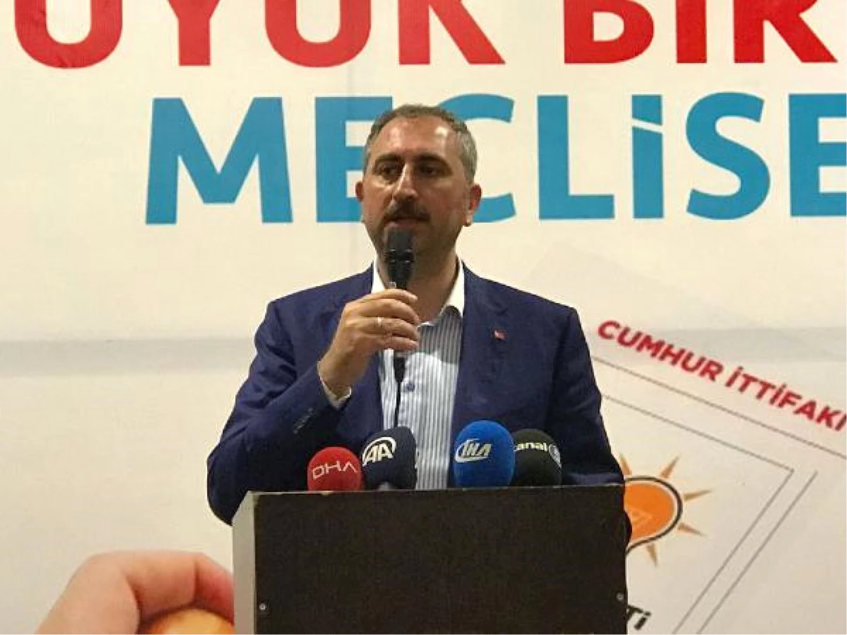 Adalet Bakanı Gül: Cumhur İttifakı\'nın Karşısında Yıkım İttifakı Var
