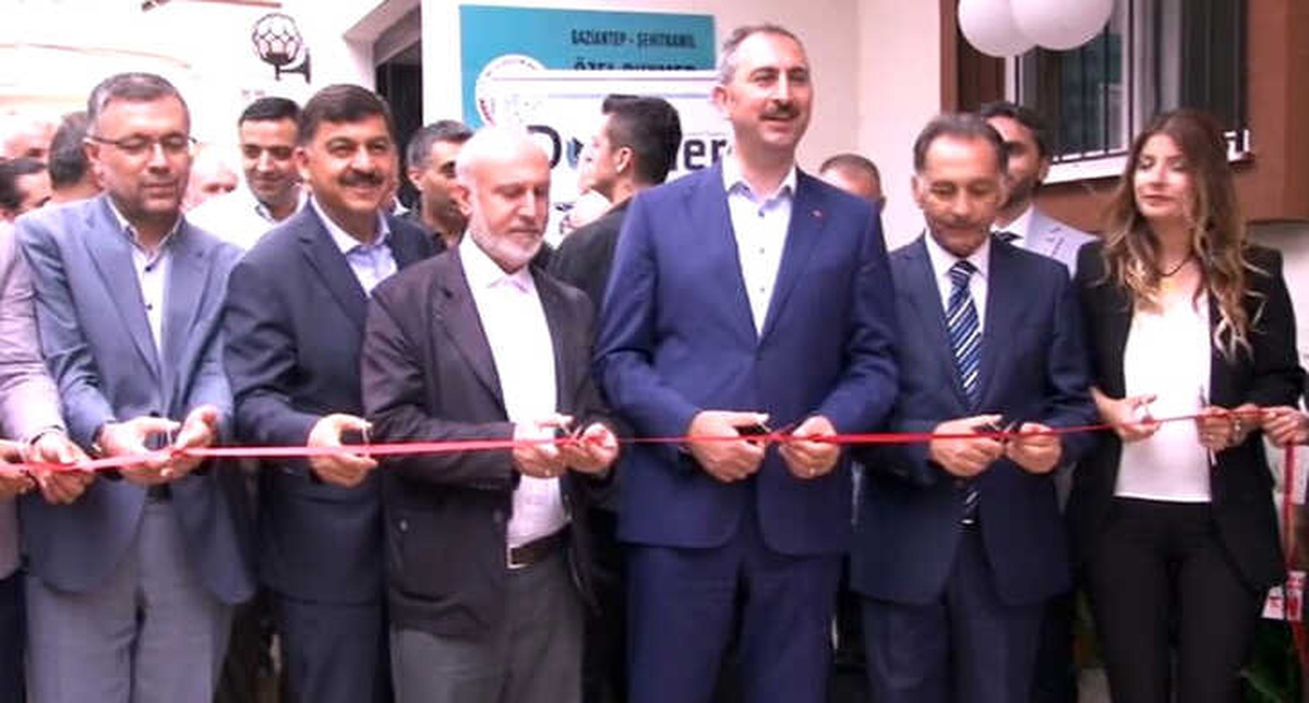 Adalet Bakanı Gül Rehabilitasyon Merkezi Açılışına Katıldı