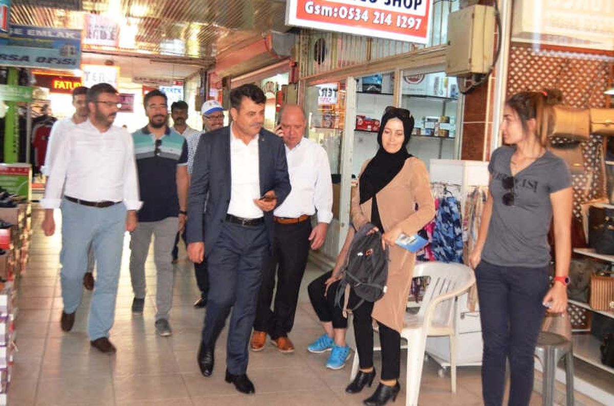 AK Parti\'den Didim\'de Esnaf Ziyareti