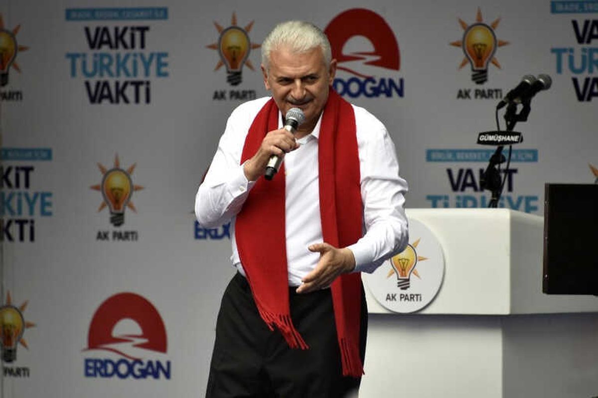 Başbakan Binali Yıldırım Gümüşhane\'de