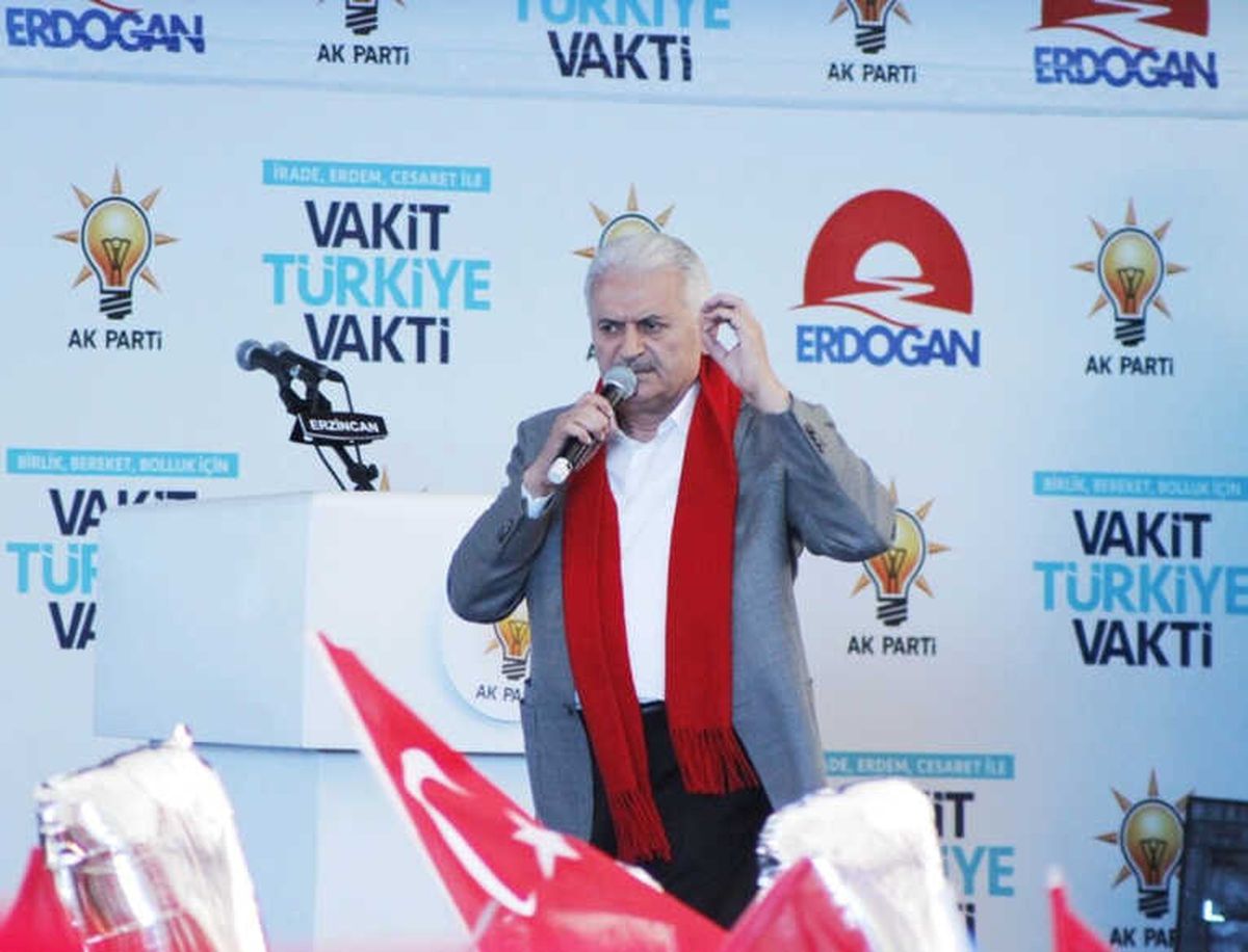 Başbakan Binali Yıldırım, Memleketi Erzincan\'da Konuştu