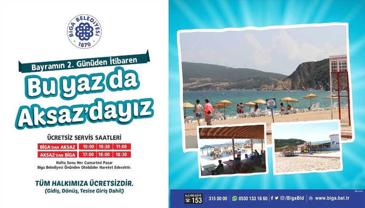 Bu Yaz da Aksaz\'dayız\'