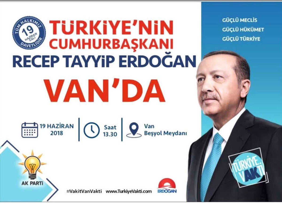 Cumhurbaşkanı Erdoğan Van\'a Geliyor