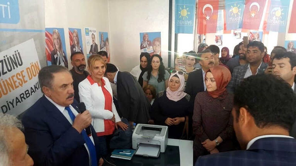 Ensarioğlu Bismil\'de Seçim Bürosu Açtı