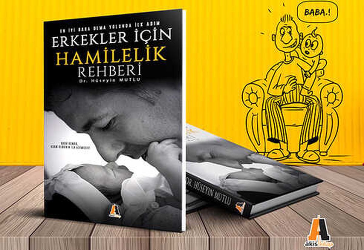 Erkekler İçin Hamilelik Rehberi Raflarda