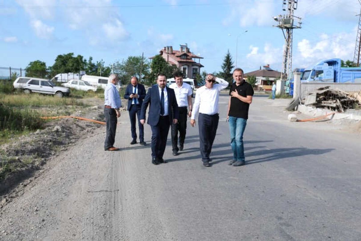 Fatsa Osb Yolunda Çalışmalar Başlıyor