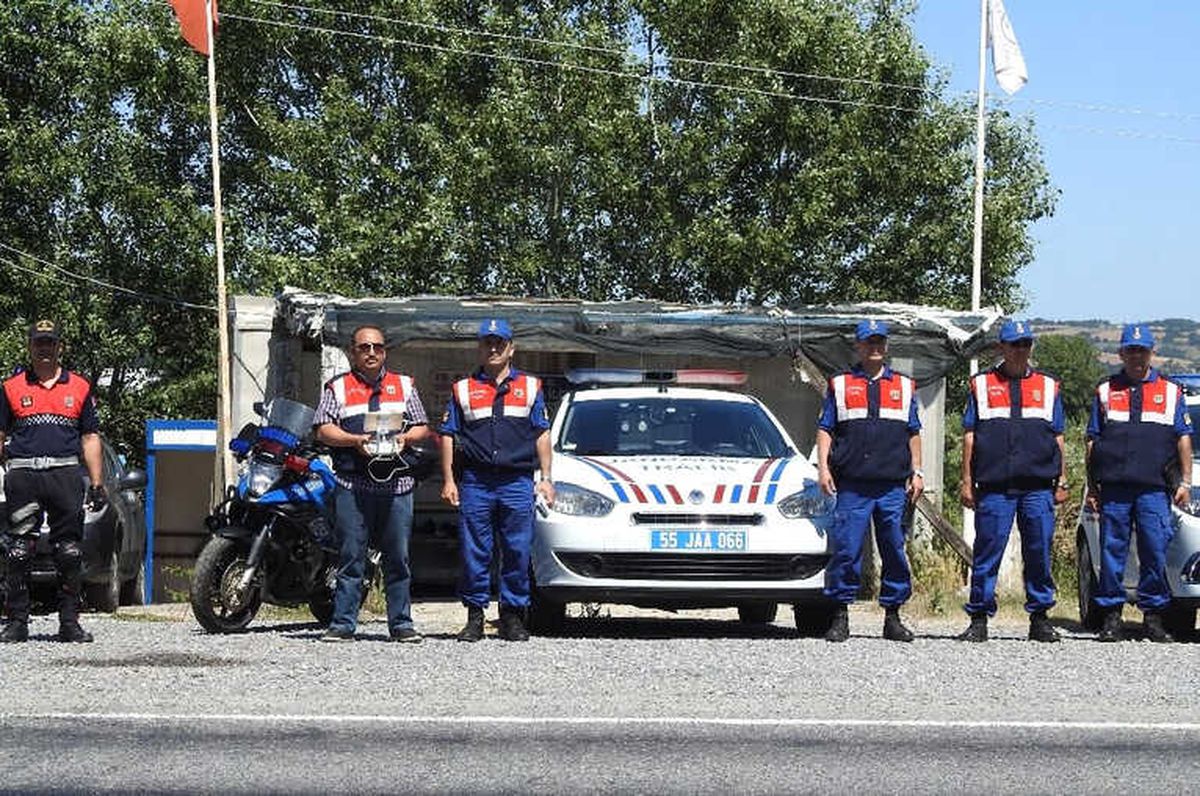Jandarmadan "Drone" ile Trafik Denetimi