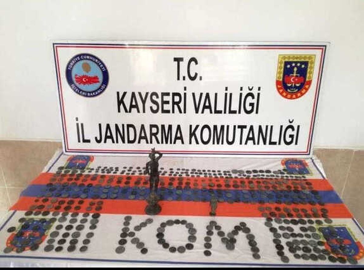Kayseri\'de 507 Adet Sikke Ele Geçirildi