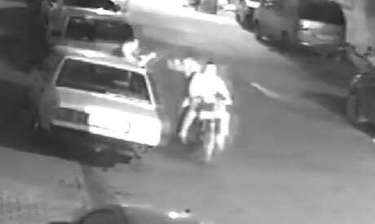 Motosikletli Kapkaç Güvenlik Kamerasında