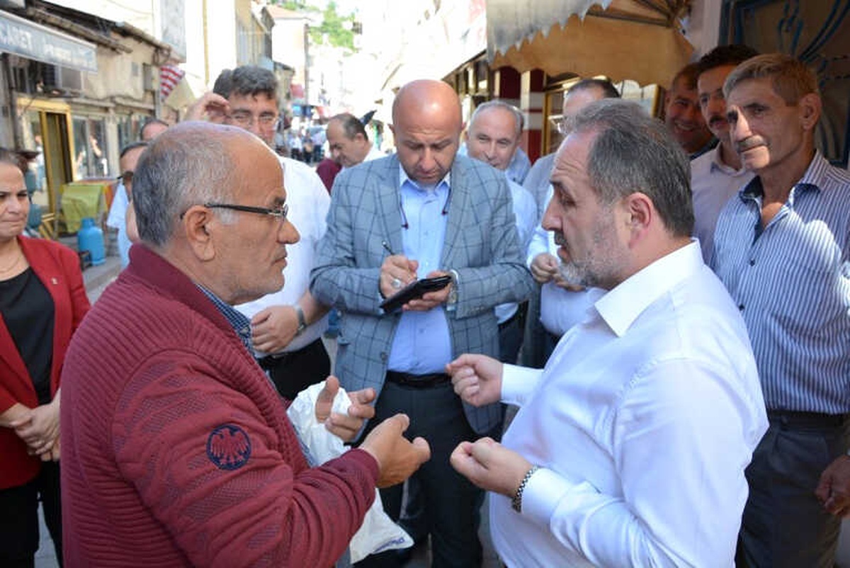 Murat Demir, İnebolu\'da Esnaf Ziyaretinde Bulundu