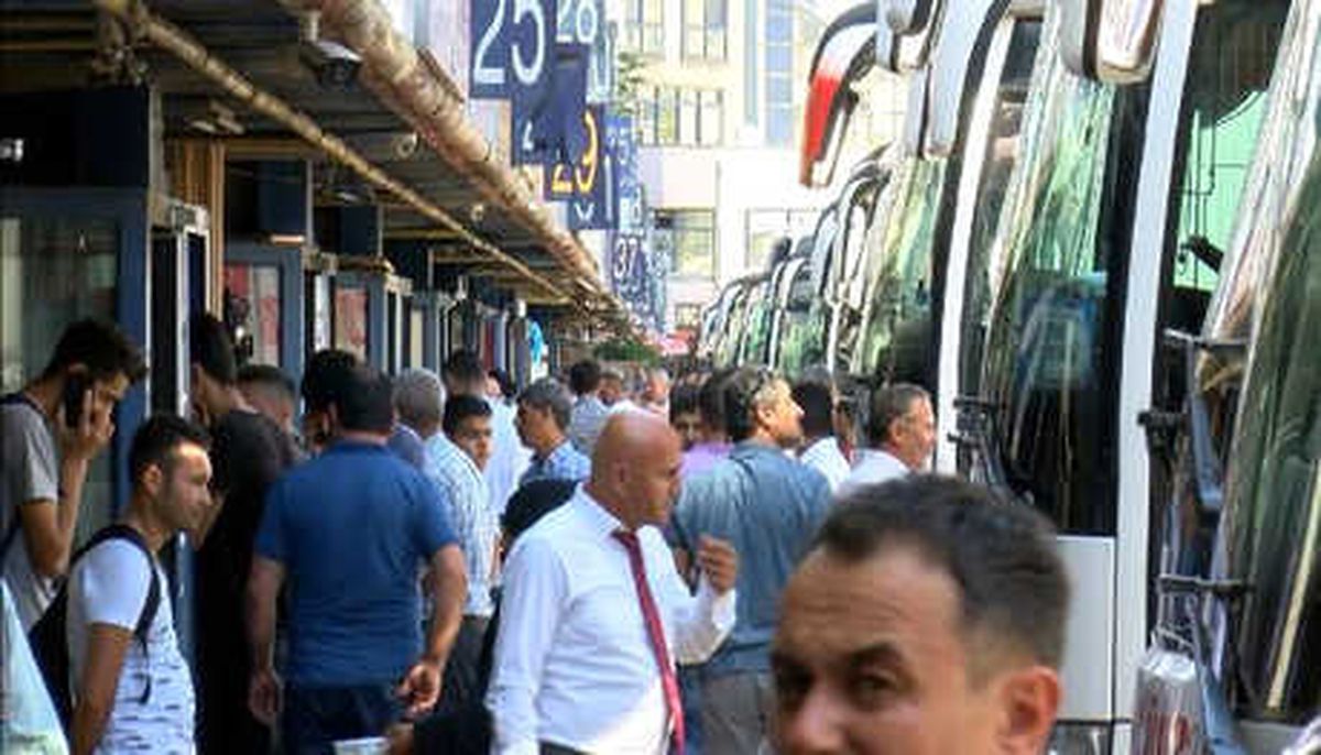 Otogarda Bayram Hareketliliği