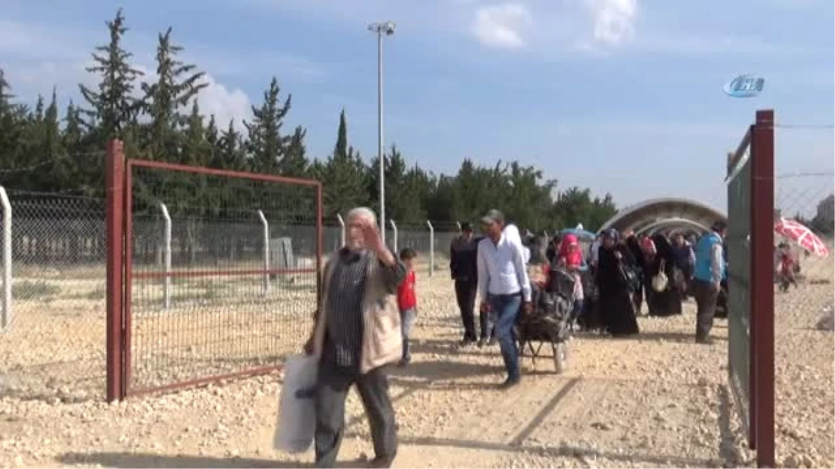 Sınırda Suriyelilerin Son Gün Yoğunluğu