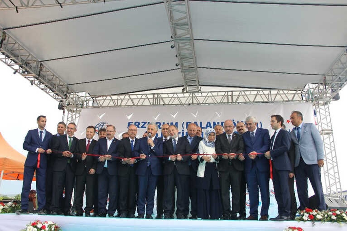 Tcdd Erzurum Palandöken Lojistik Merkezi Açıldı