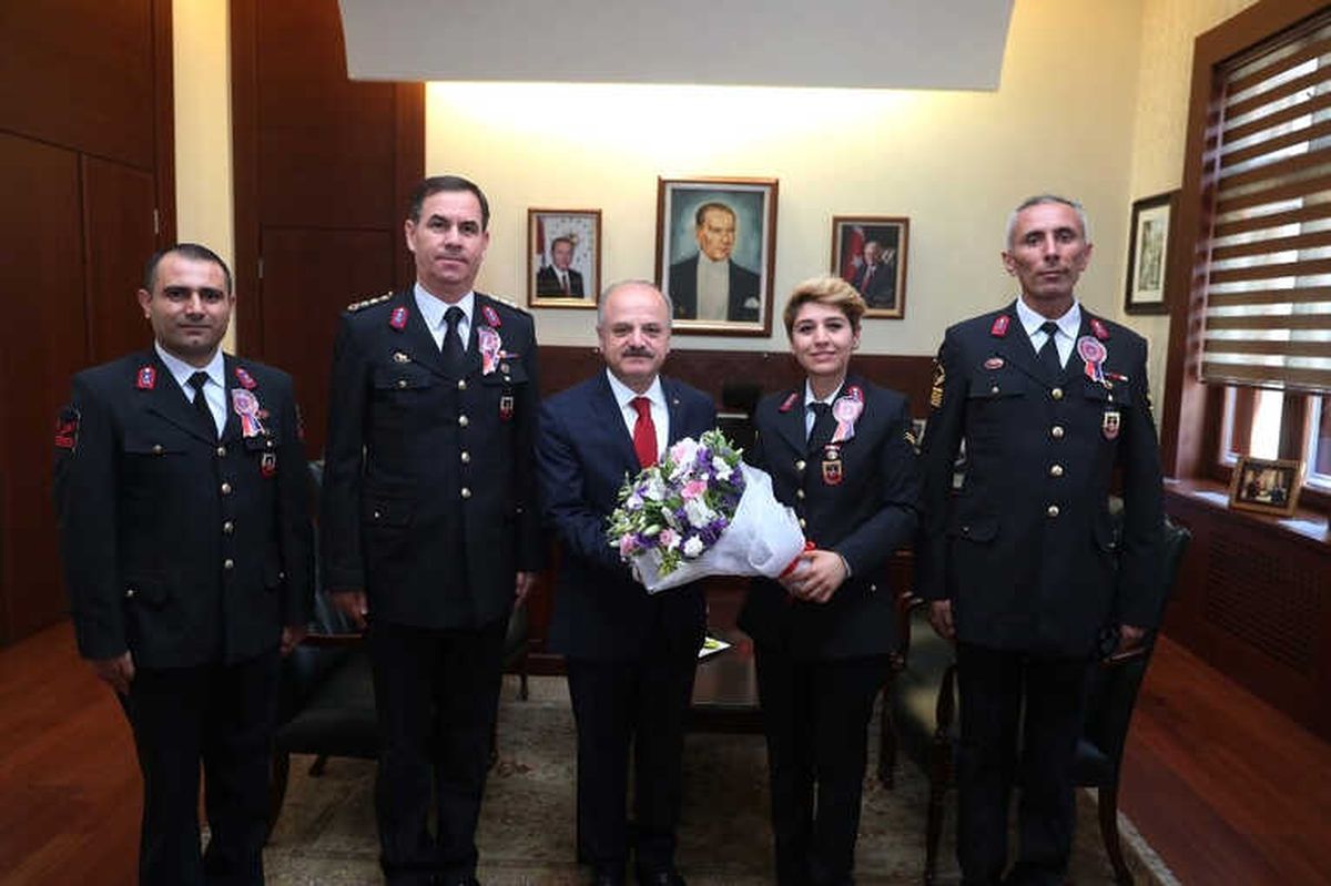 Vali Çakacak, Jandarma Teşkilatı\'nın Kuruluş Yıl Dönümünü Kutladı