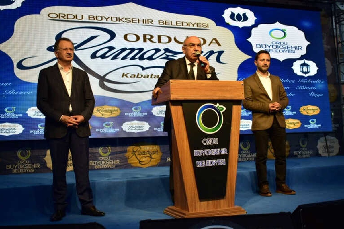 Yediyıldız: "Sizlere Hizmet İçin Ordu\'dayım"