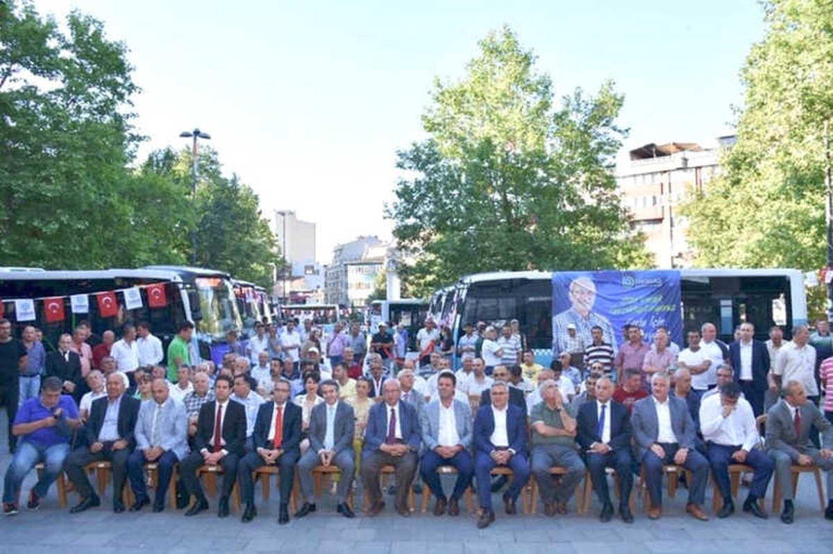 27 Yeni Otobüs Tekirdağlıların Hizmetine Sunuldu