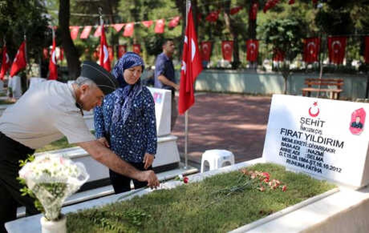 Bayram Arifesinde Mezarlıklarda Ziyaretçi Yoğunluğu