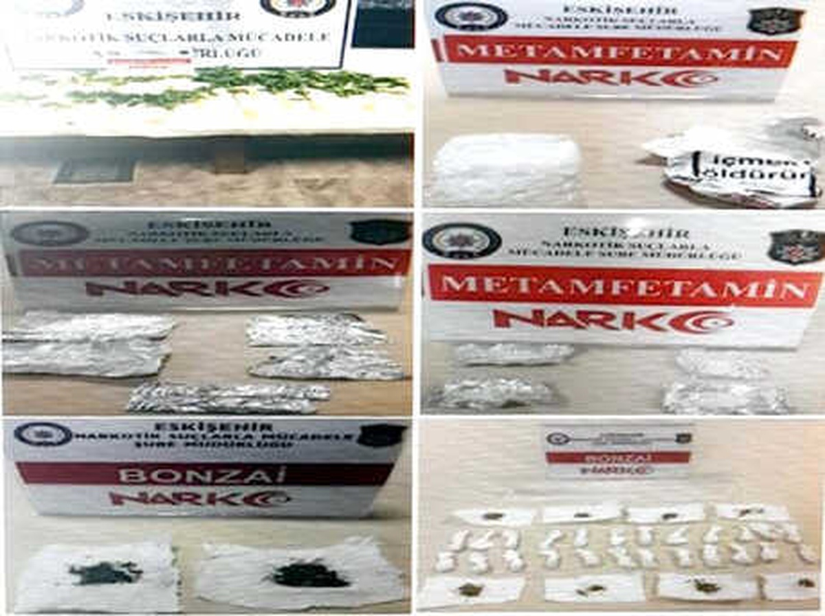 Eskişehir\'de Uyuşturucu Operasyonunda 12 Kişiye Gözaltı