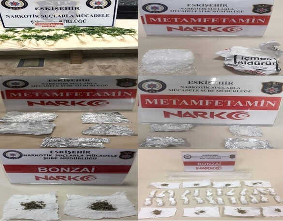 Eskişehir\'de Uyuşturucuya Darbe: 12 Gözaltı