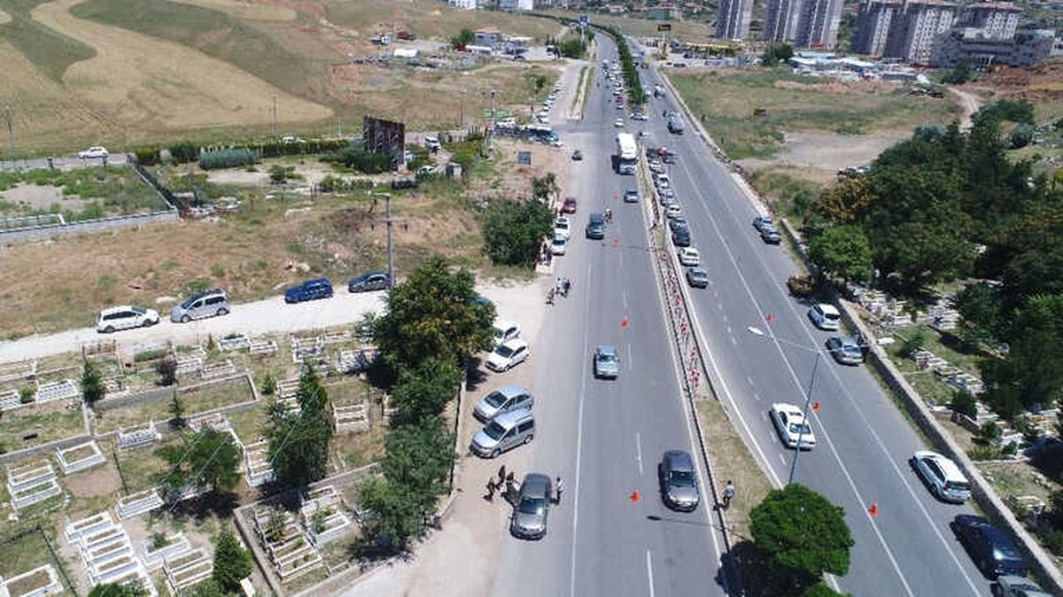 İha ile Trafik Yoğunluğu ve Kazalar Kontrol Ediliyor