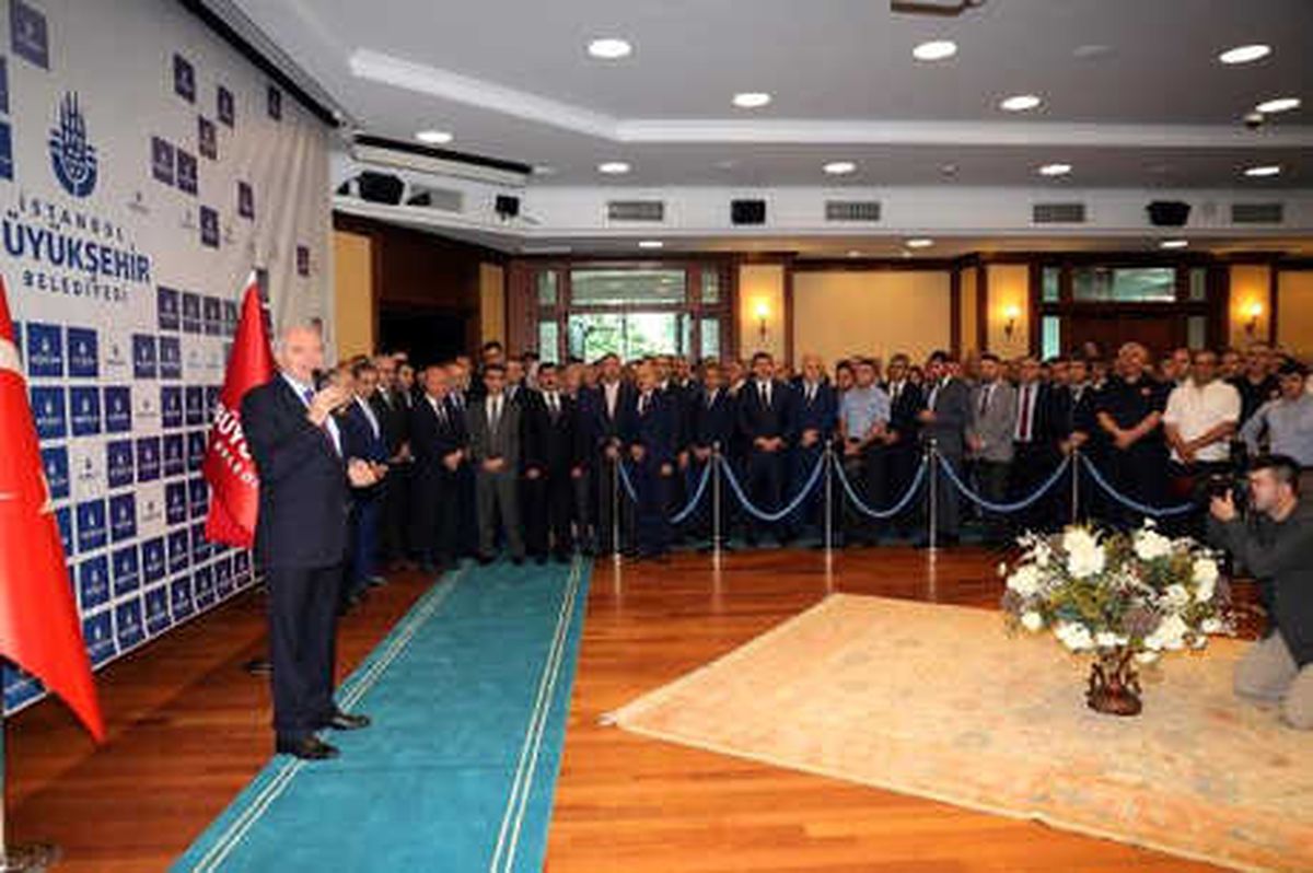 İstanbul Büyükşehir Belediyesi\'nde Bayramlaşma