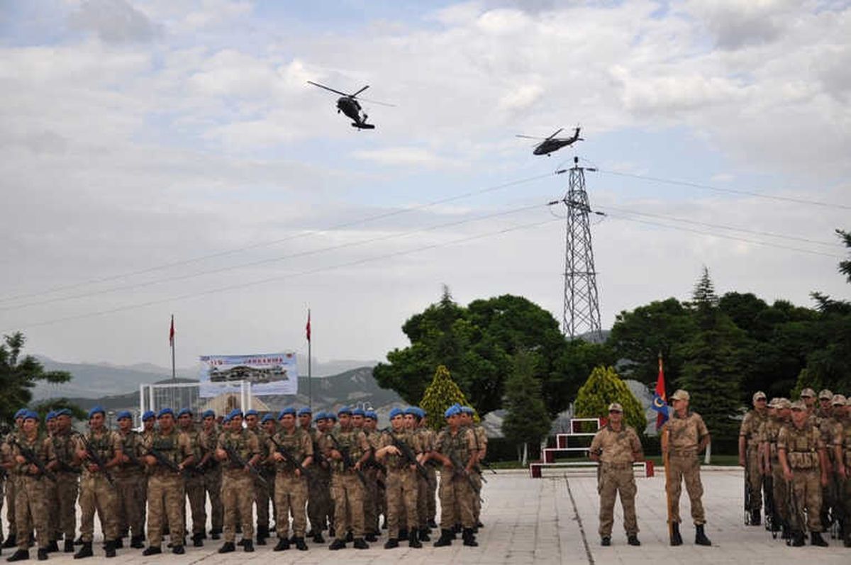Jandarmanın Kuruluşu Helikopter, Gösterisiyle Kutlandı