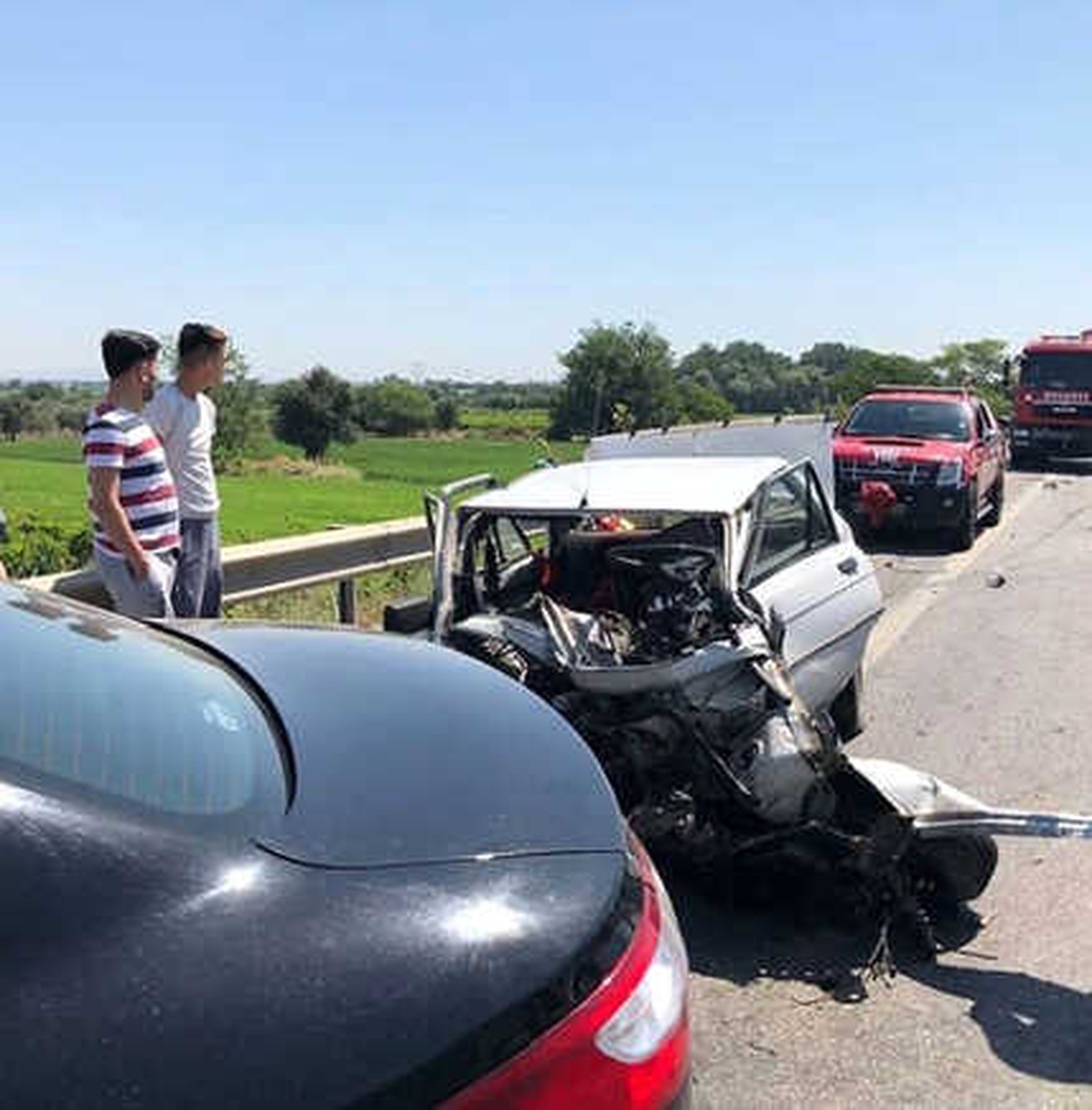 Manisa\'da Zincirleme Trafik Kazası: 1 Ölü, 1 Yaralı